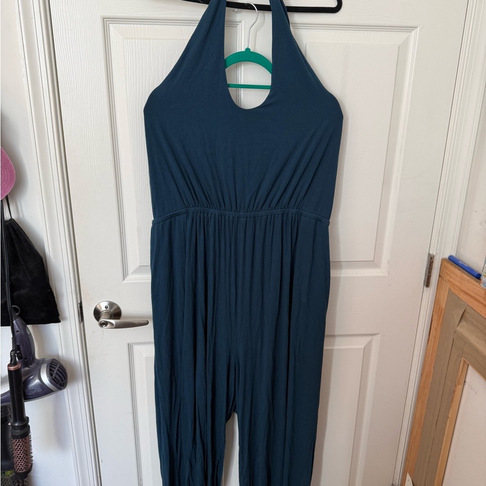 Old Navy Dark Blue Halter One Piece